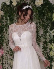Spitzen Brautkleid im Vintage-Stil